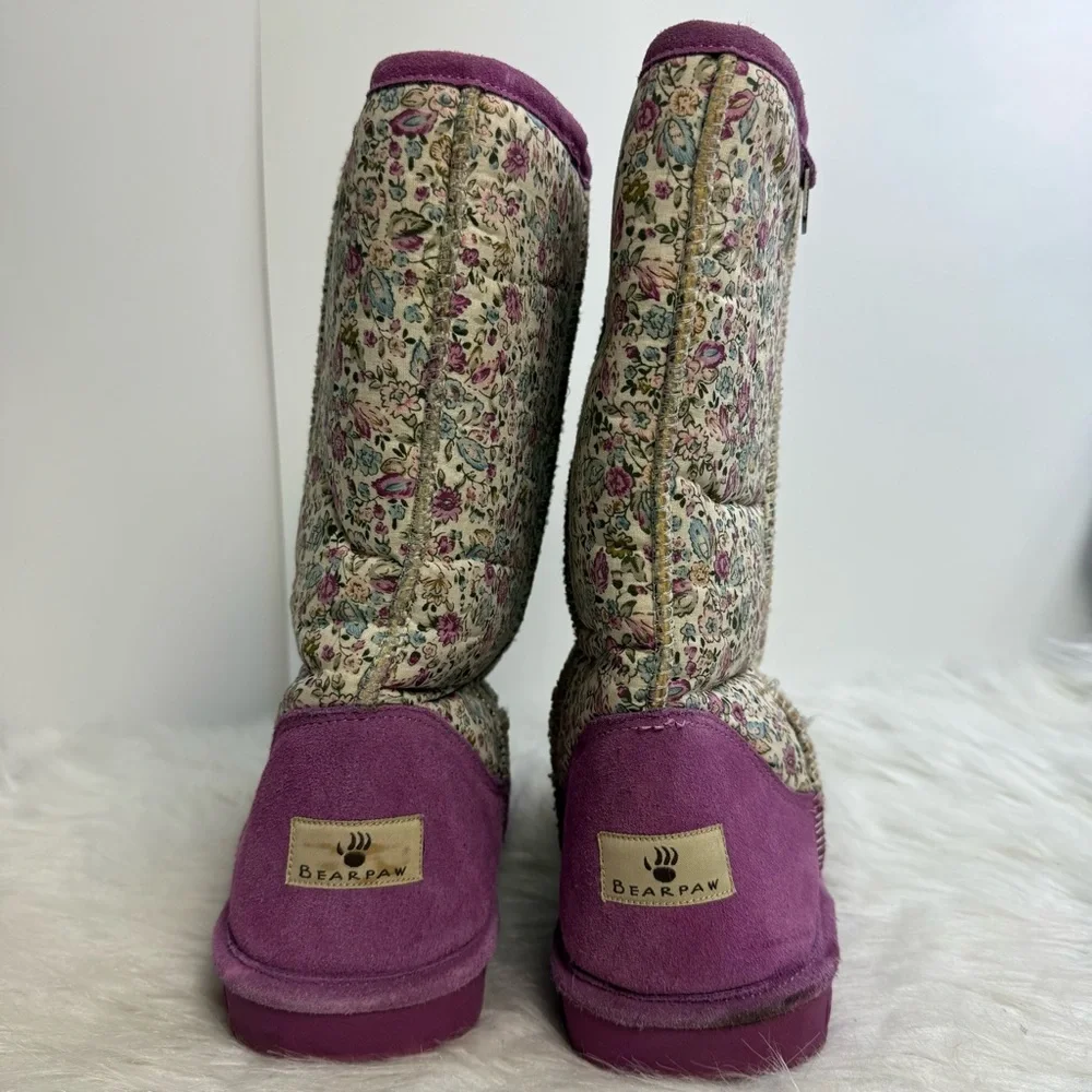 BEARPAW Women's‎ Ivy Boot,Petunia Purple